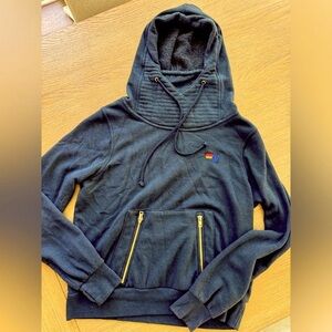 AVIATOR NATION NINJA PULLOVER HOODIE - NAVY